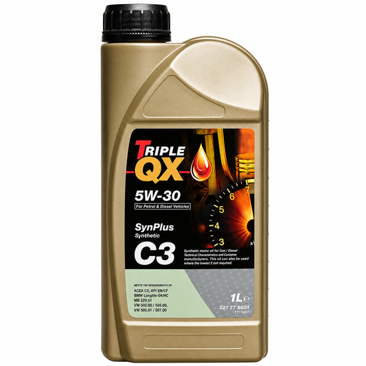 Triple QX SynPlus C3 5W-30 Fully Synthetic Engine Oil | GTM
