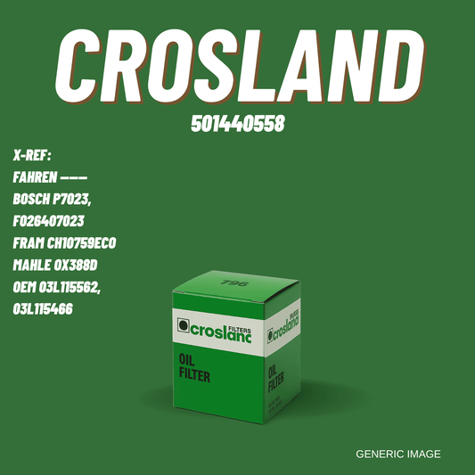 BOSCH Oil Filter P7023 for Audi Seat Skoda VW - F026407023 - GT Motor Part