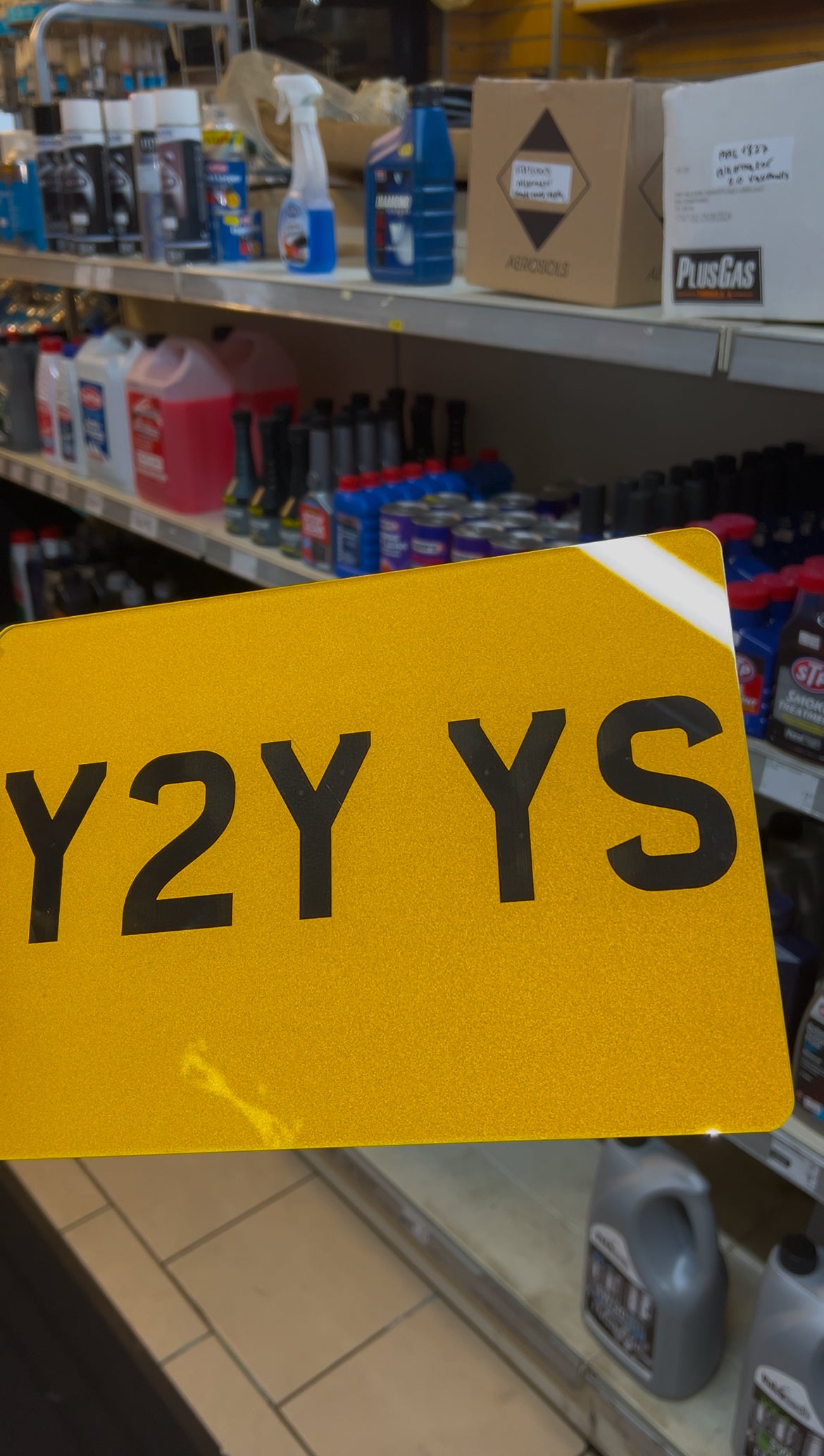 Square Vehicle License Plates - Ideal for Cars, Trailers, Motorbikes and 4x4s