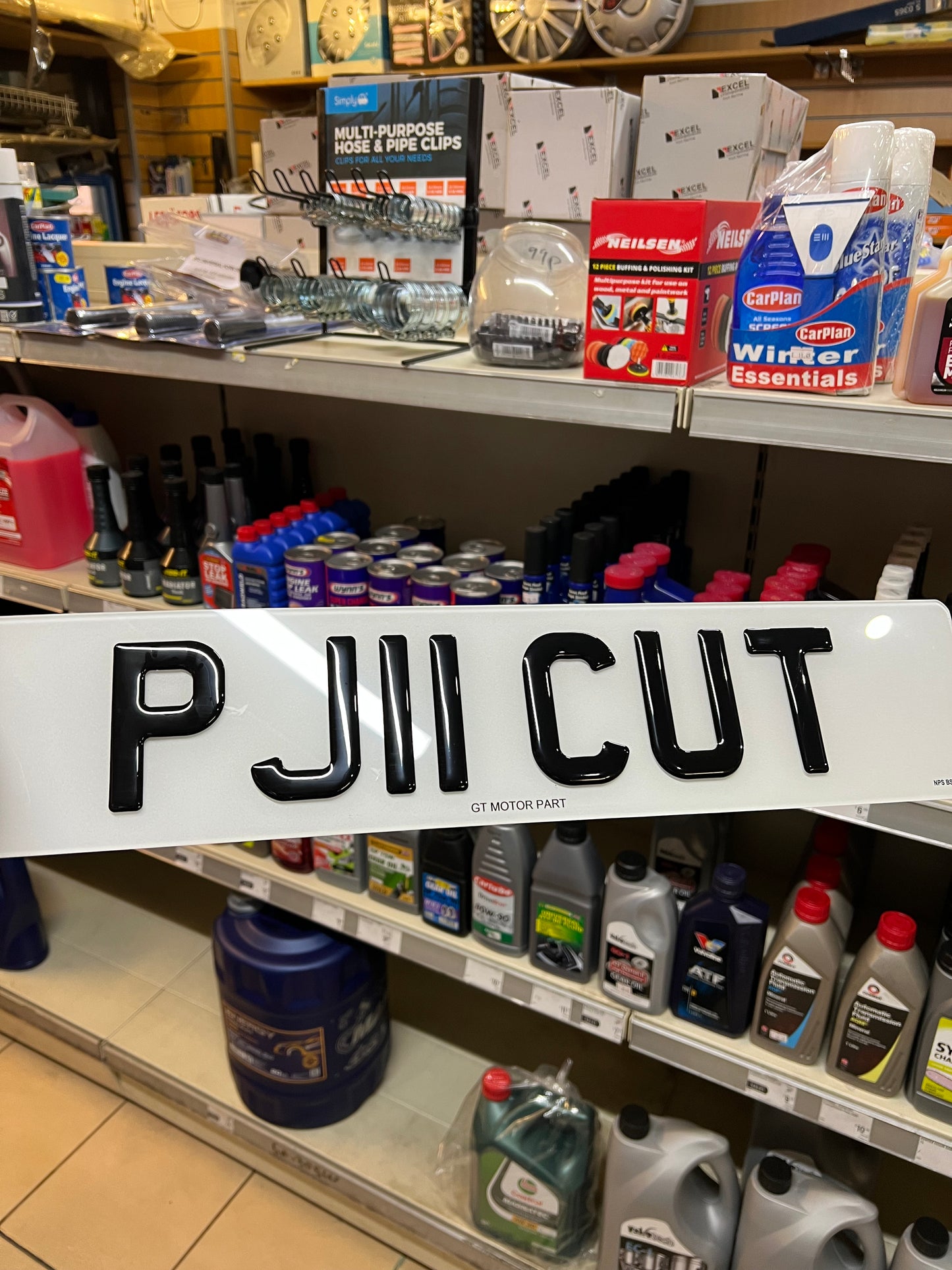 3D Gel Vehicle License Plates (PAIR) - Premium Customisable Number Plates