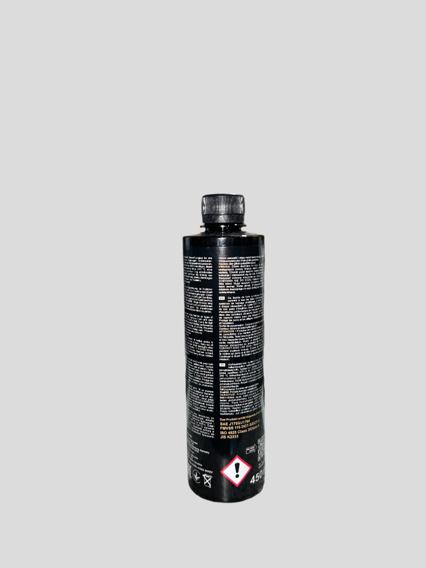 Mannol DOT-4 Brake Fluid 450ml - Synthetic, High Performance Hydraulic Fluid