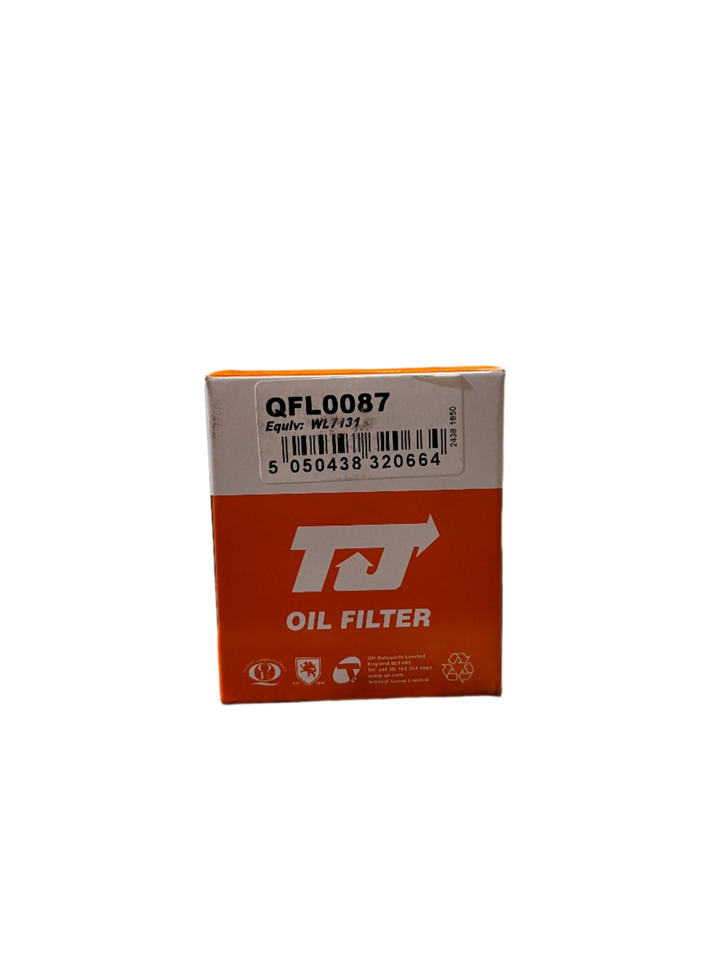 TJ Filters Engine Oil Filter for Toyota Yaris