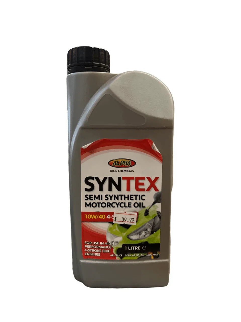 ALPHA Syntex 10W40 4-Stroke - 1L - GT Motor Part