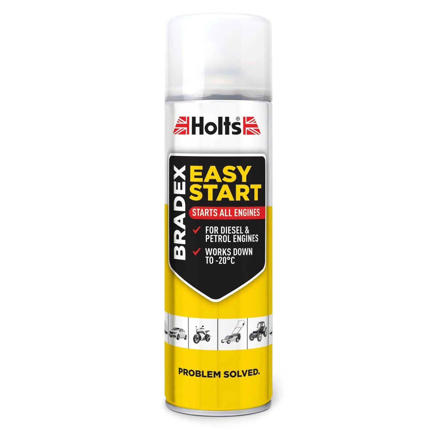 Easy Start for Petrol and Diesel engines - HOLTS BRADEX - 300ml - GT Motor Part