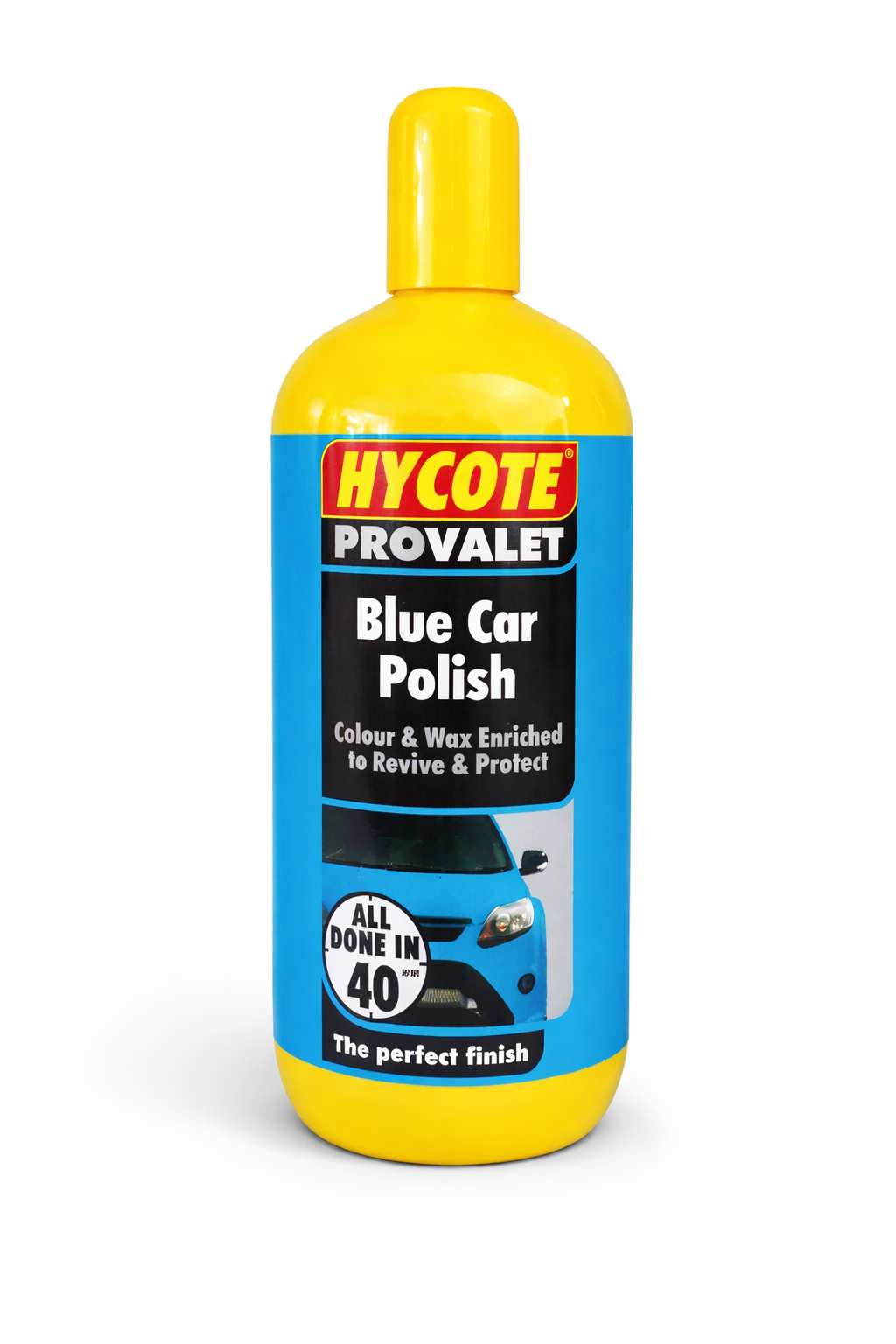 Hycote Provalet Car Polish 500ml – Colour Enriched Car Wax Polish for Restoring & Protecting Paintwork
