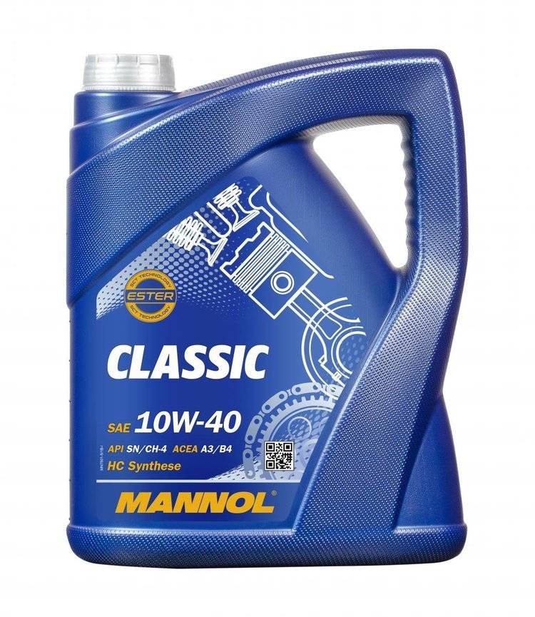Mannol 10w40 premium 5 litres