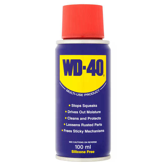 WD-40 Multi-Use Product 100ml – Lubricant, Penetrating Oil & Anti Rust Spray