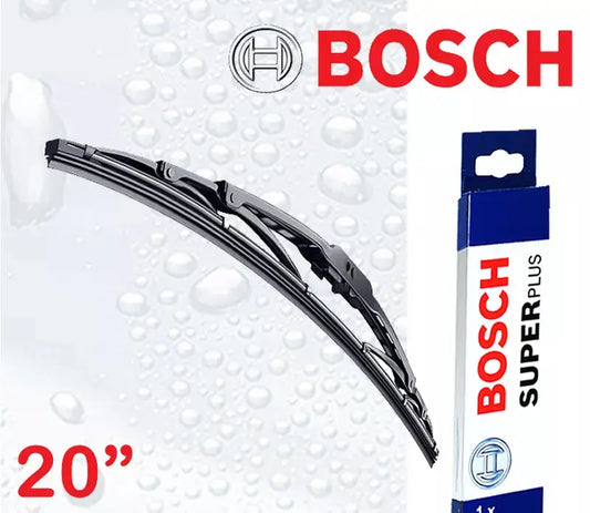 BOSCH Standard Style Wiper Blades - 15” to 28” Universal Fit for All Weather Conditions