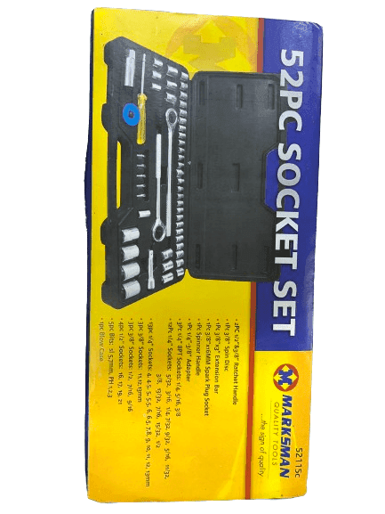 52 Pieces Socket Set - GT Motor Part - Socket Set