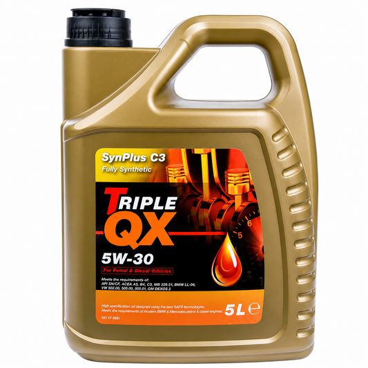 Triple QX SynPlus C3 5W-30 Fully Synthetic Engine Oil | GTM