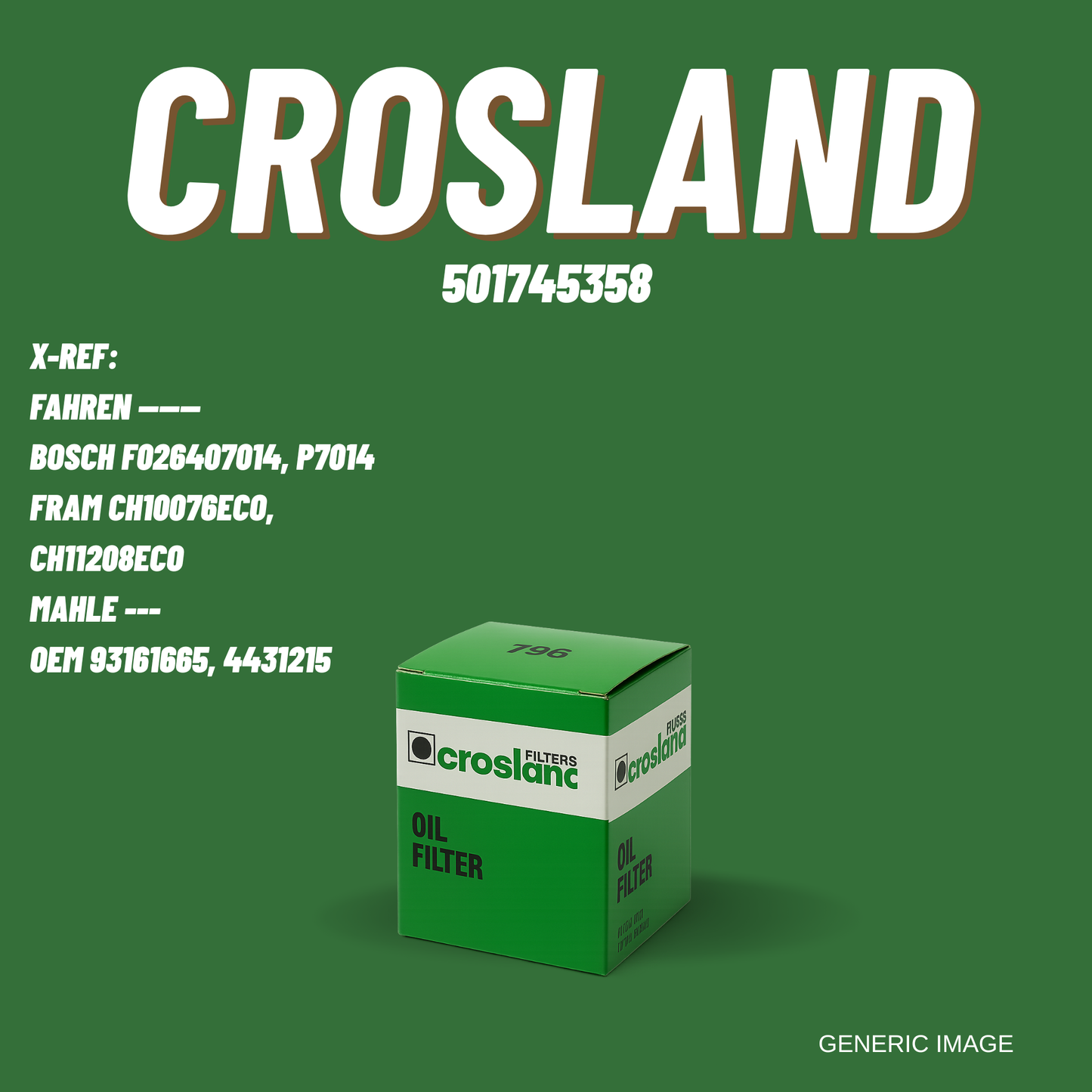 MANN-FILTER Oil Filter HU618X for Renault Vauxhall Opel Nissan - P7014