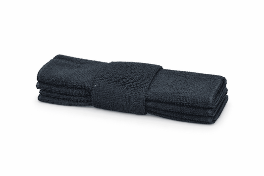 5pc Microfibre Cleaning Cloth Set – Car Detailing Cloths for Polishing, Cleaning & Drying
