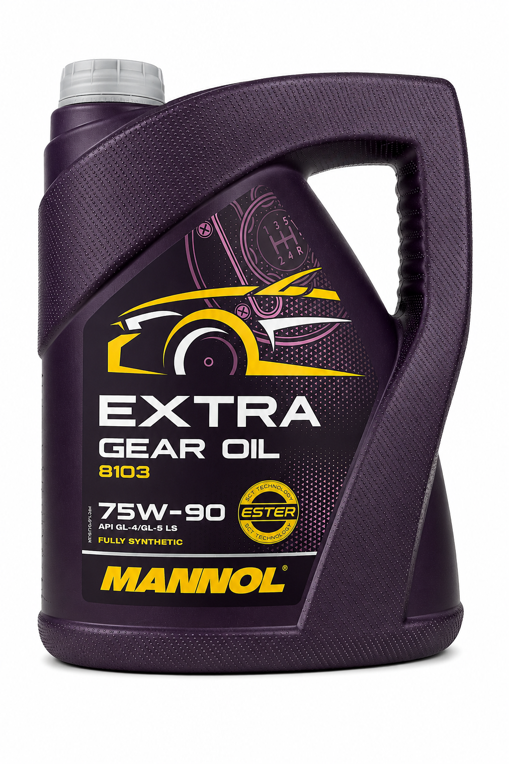 Mannol Extra 8103 75W-90 GL-4/GL-5 LS Fully Synthetic Gear Oil 5L