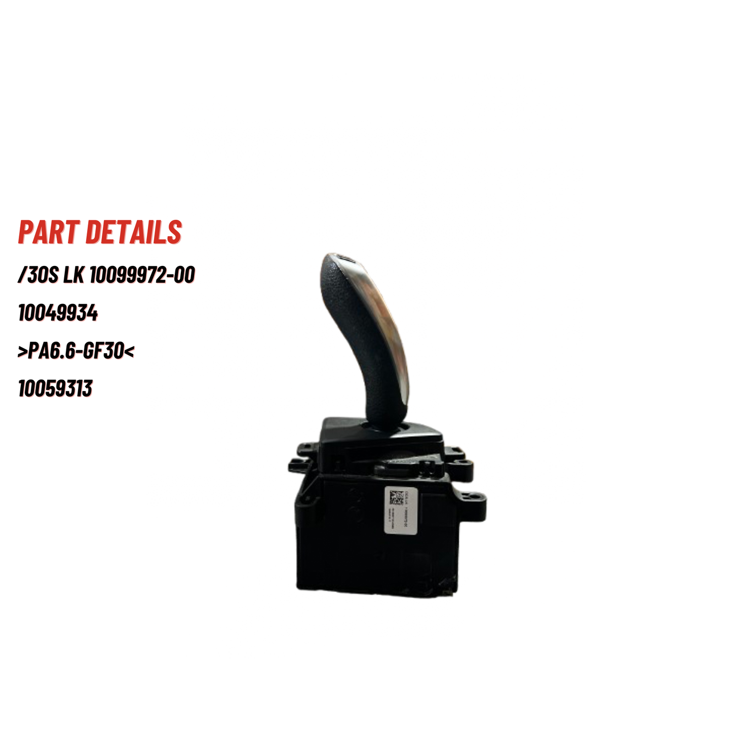 GENUINE BMW 3 Series F30/F31 Auto Gear Selector