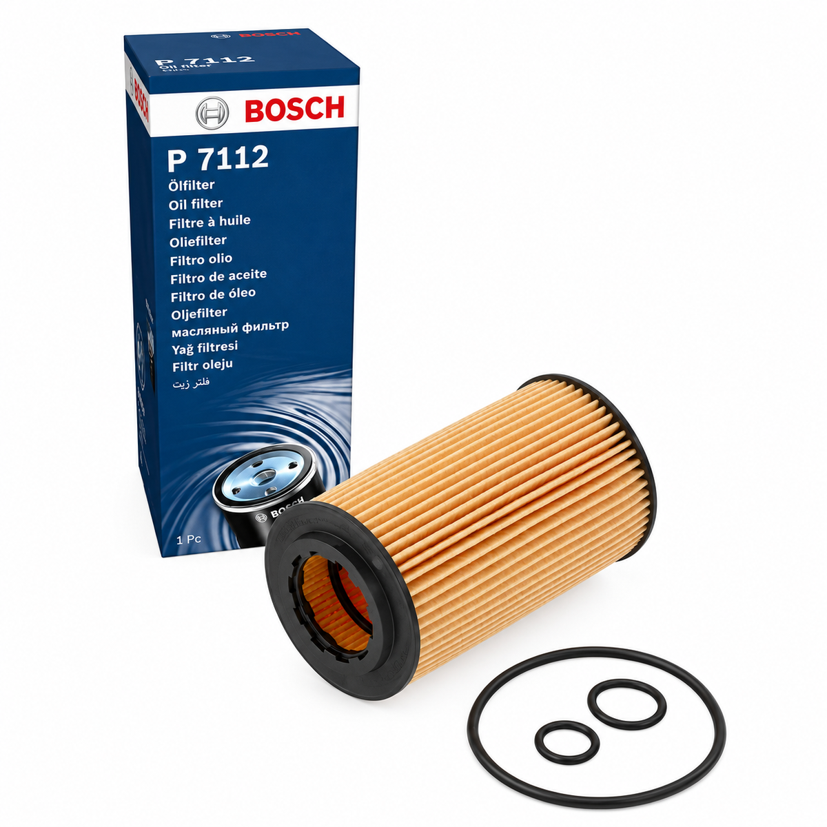 BOSCH F026407112 Oil Filter Mercedes A B C E Class CLA GLA Sprinter Vito 1.8 2.1 CDI