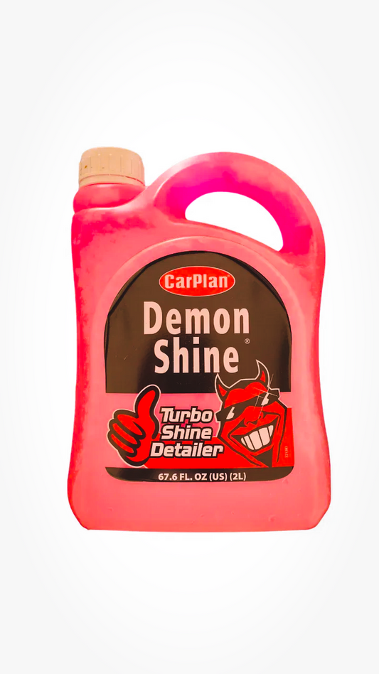 CarPlan Demon Shine Turbo Shine Detailer 2L – Quick Gloss Car Detailing