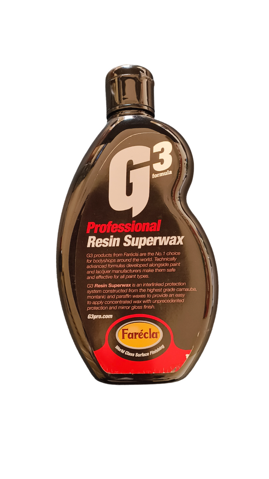 Farecla G3 Pro Resin Superwax - 500ml High Gloss Liquid Car Wax