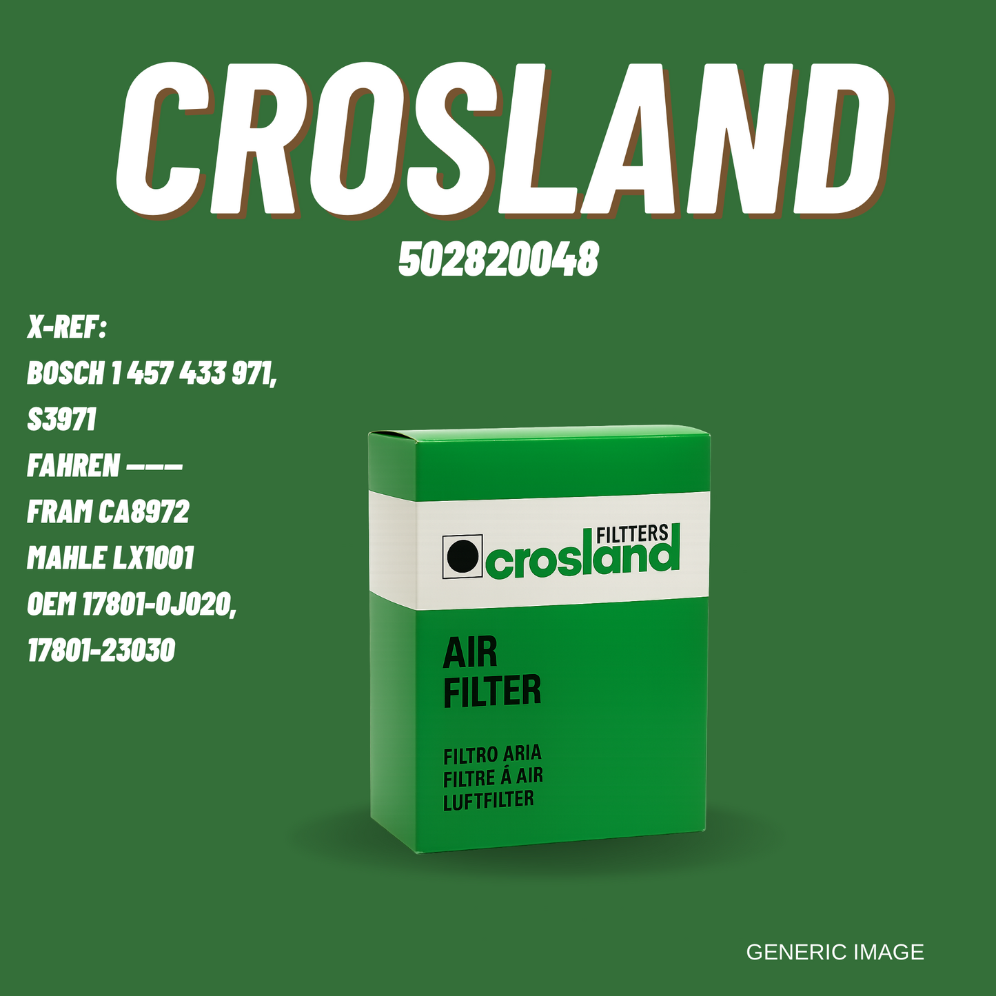 C2610 MANN—FILTER Air Filter