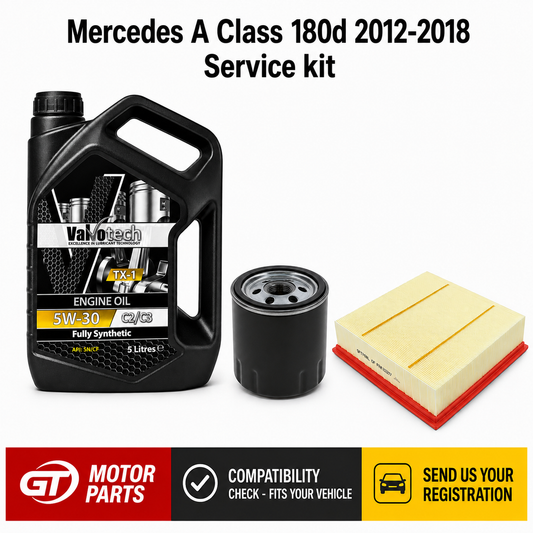 Mercedes A-Class A180d / A160d W176 1.5 (2012-2018) Oil & Air Filter Service Kit | GTM