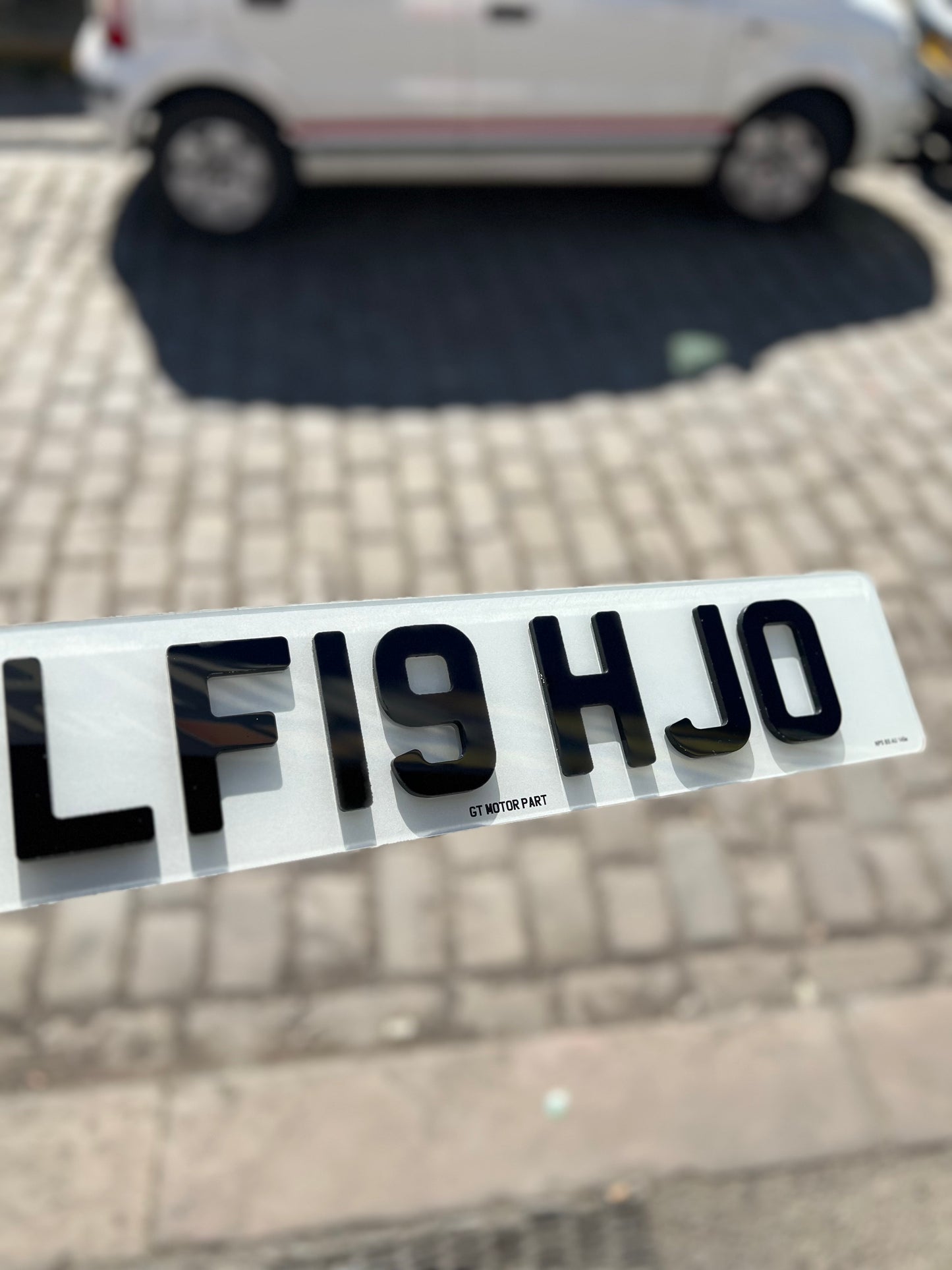 4D Acrylic Vehicle License Plates (PAIR) - 3MM & 5MM