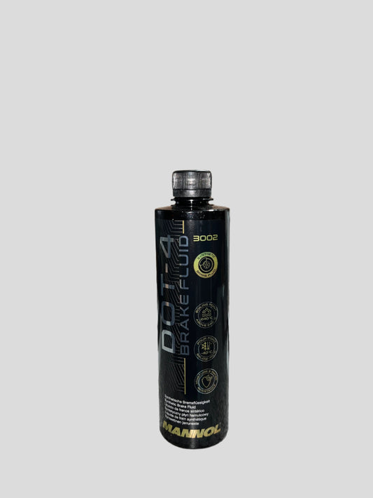 Mannol DOT-4 Brake Fluid 450ml - Synthetic, High Performance Hydraulic Fluid