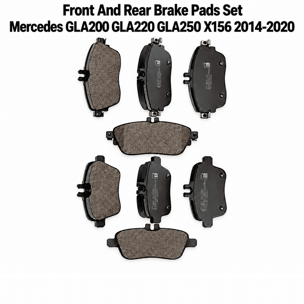Mercedes-Benz GLA X156 (2014-2020) Front & Rear Brake Pads Set