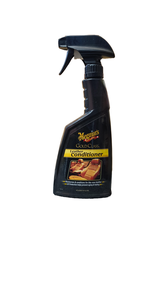 Meguiar's Gold Class Leather Conditioner 473ml - Premium Cleaner & Conditioner for All Leather Surfaces