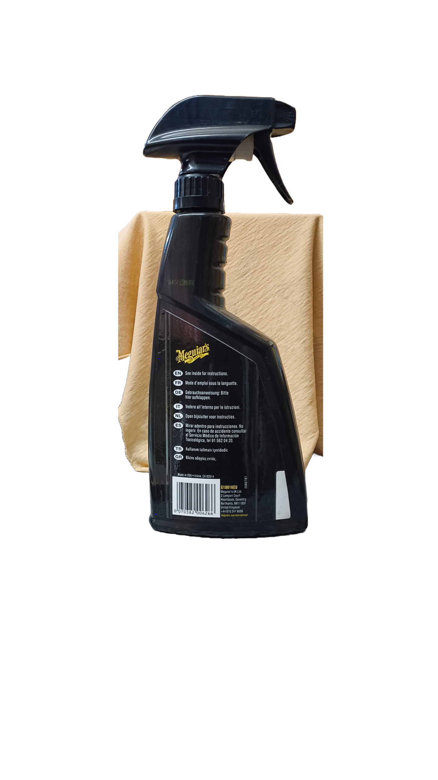 Meguiar's Gold Class Leather Conditioner 473ml - Premium Cleaner & Conditioner for All Leather Surfaces