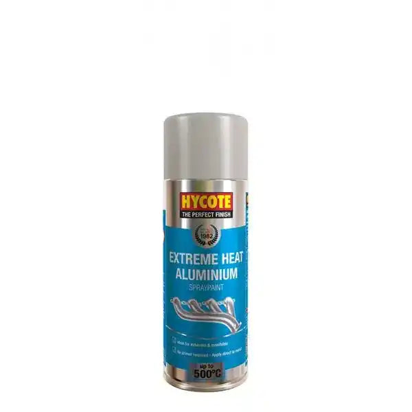 Hycote VHT Aluminium Spray Paint 400ml – High Temperature Heat Resistant Paint 500°C