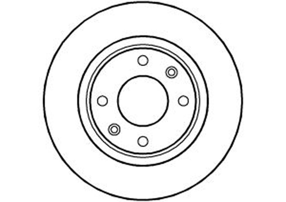 ABTEX BRAKE DISC - DSK 2136 - GT Motor Part - Brake Disc