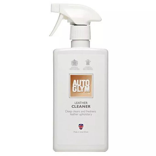 Autoglym Leather Cleaner 500ml - pH Neutral Formula for Safe Deep Cleaning of Automotive Leather