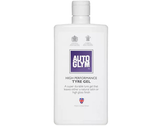 Autoglym High Performance Tyre Gel 500ml - Durable Tyre Dressing for High Gloss or Satin Finish