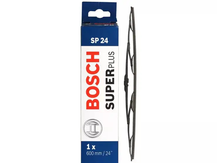 BOSCH Standard Style Wiper Blades - 15” to 28” Universal Fit for All Weather Conditions