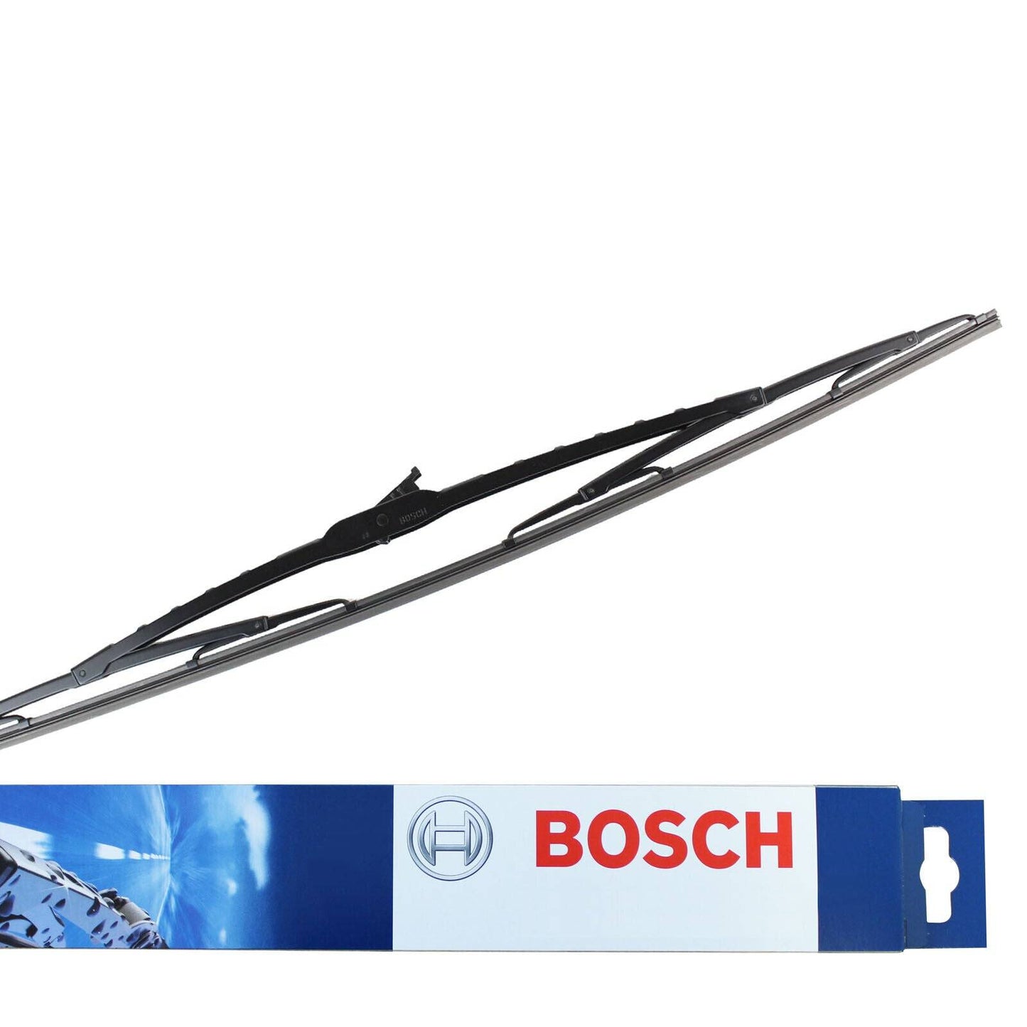 BOSCH Standard Style Wiper Blades - 15” to 28” Universal Fit for All Weather Conditions