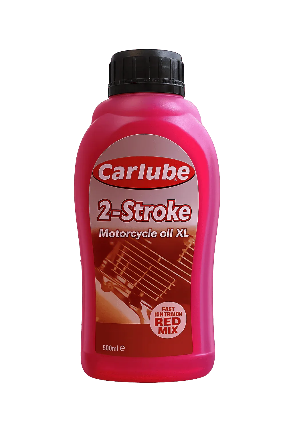 Carlube 2-Stroke Motorcycle Engine Oil Red Mix 500ml - GT Motor Part