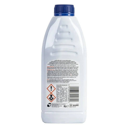 Carplan Blue Antifreeze 1L - Universal Coolant for Optimal Engine Protection and Performance - GT Motor Part