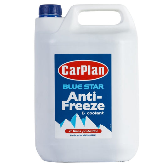 Carplan Blue Antifreeze & Coolant 5L - High-Performance Engine Protection for All Vehicle Types