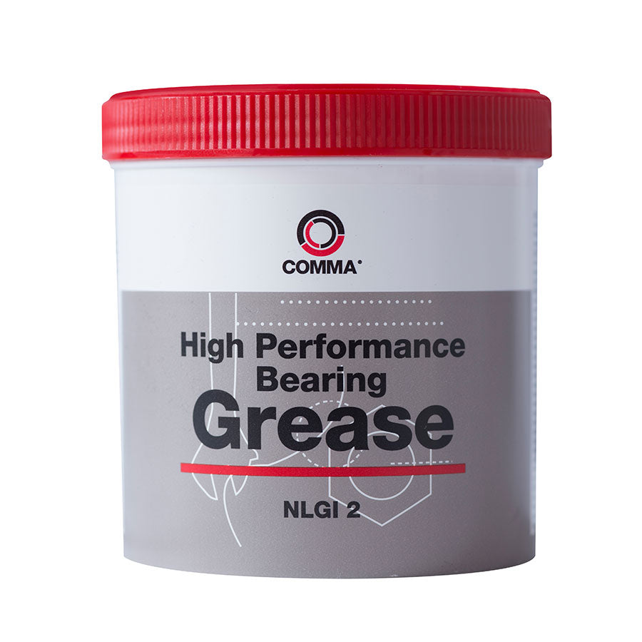 COMMA High Performance Bearing Grease NLGI 2 500g - Heavy-Duty, Anti-Wear Protection