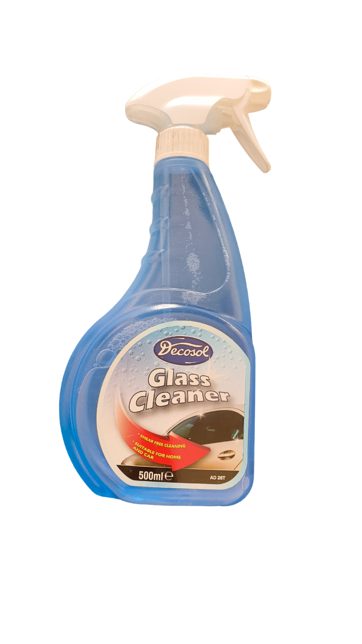 Decosol Glass Cleaner - 500ml for Streak-Free Shine on All Glass Surfaces