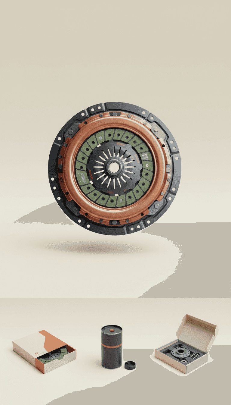 High-Performance Clutch Kit with Reinforced Disc