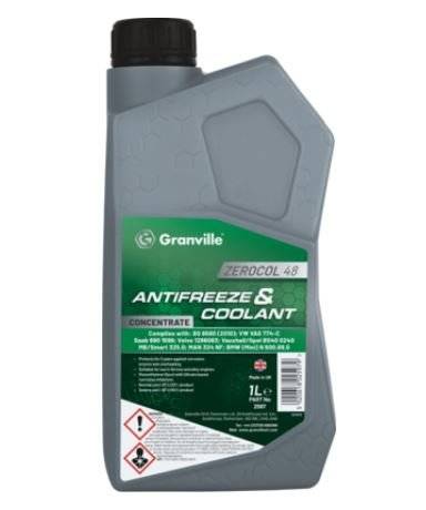 Granville Zerocol 48 Green Antifreeze & Coolant 1L - Engine Protection