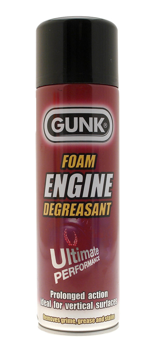 GUNK Foam Engine Degreaser - 500ml Heavy-Duty Cleaner for Automotive Engines