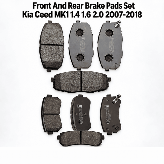 Kia Ceed ED MK1 1.4 / 1.6 / 2.0 (2007-2018) Front & Rear Brake Pads Set