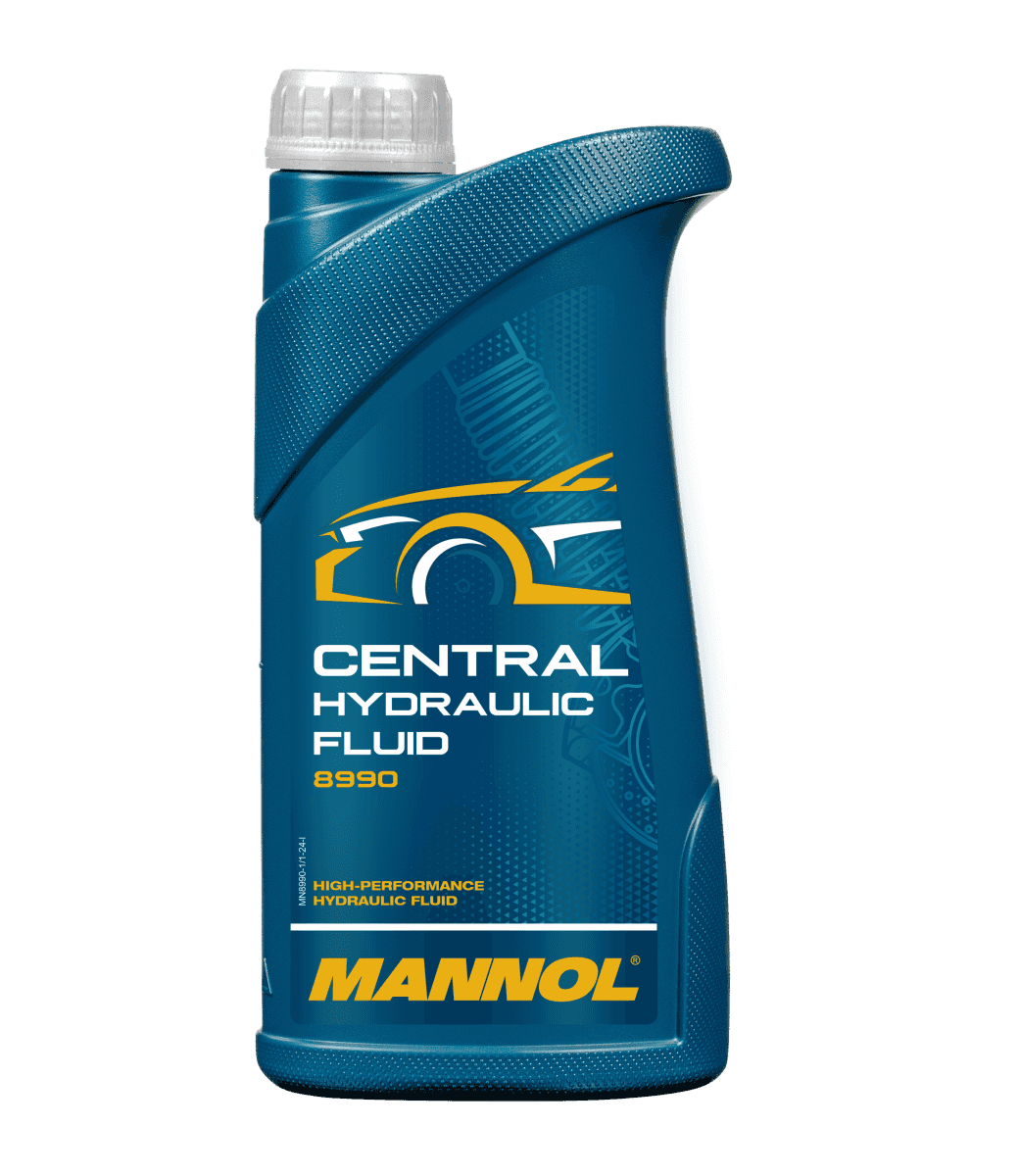 MANNOL Central Hydraulic Fluid 1L – Synthetic CHF Power Steering & Hydraulic Fluid