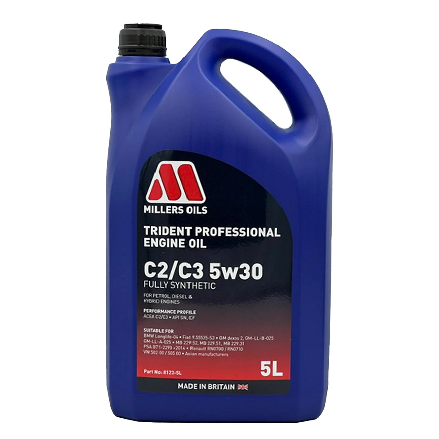 MILLERS OILS Trident Professional 5w30 c2/c3 Fully Synthethic