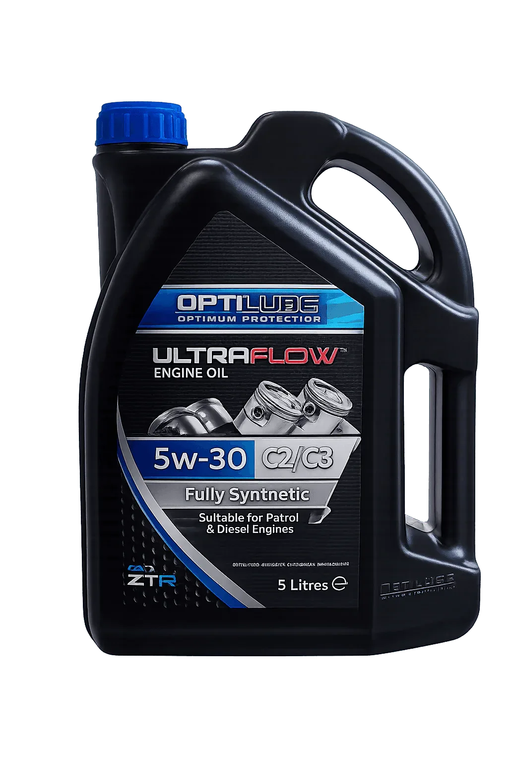 Optilube Engine Oil 5W-30 C2/C3 Fully Synthetic 5L - GT Motor Part