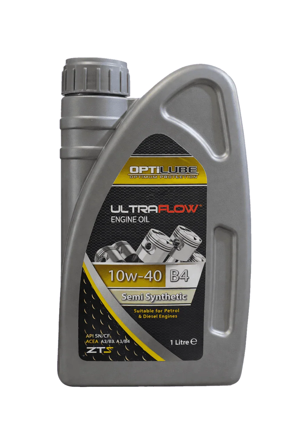 OptiLube Engine Oil 10W-40 B4 Semi Synthetic 1L | VW 505.00 MB 229.1 ACEA B4 - GT Motor Part