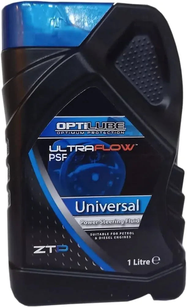 OPTILUBE Power Steering Fluid - 1L Premium Hydraulic Fluid for Smooth Steering Performance - GT Motor Part