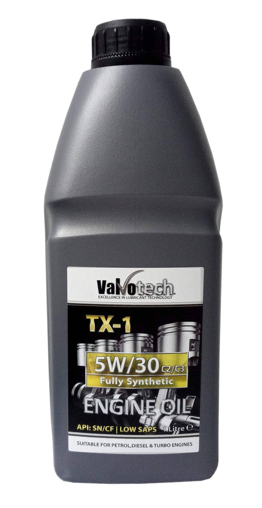 VALVOTECH 5W30 C2/C3 Fully Synthetic Engine Oil 1L - High Performance & Protection